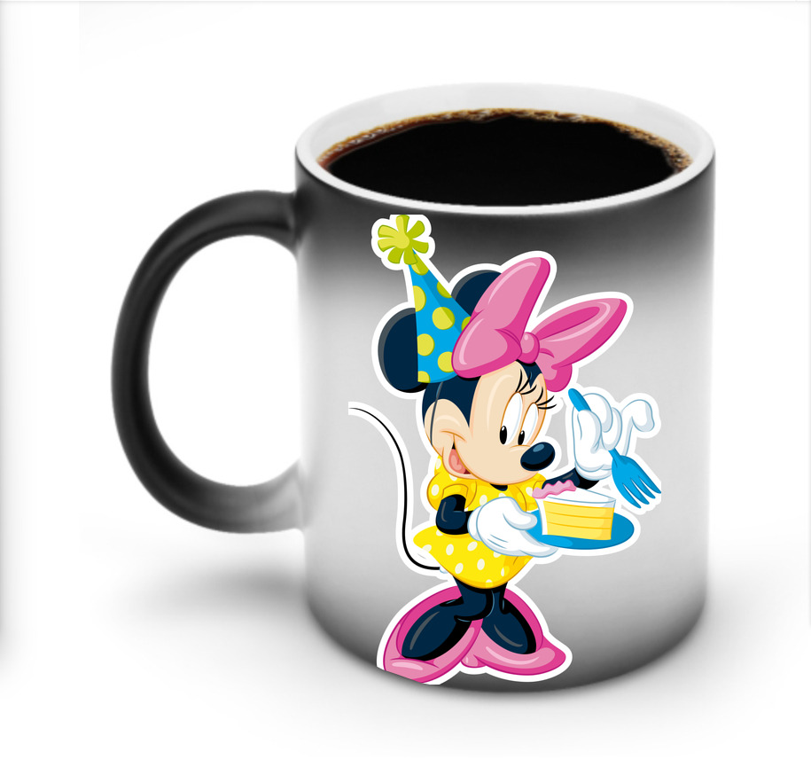 ミッキーマウス Mickey Mouse 温度変色マグカップ