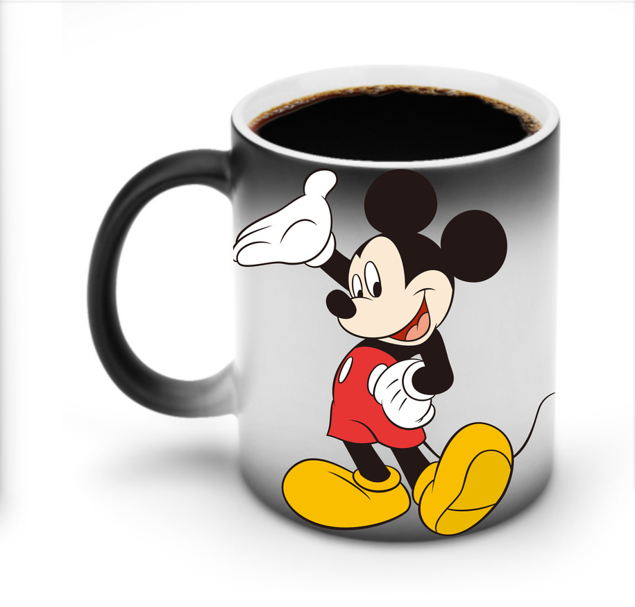 ミッキーマウス Mickey Mouse 温度変色マグカップ