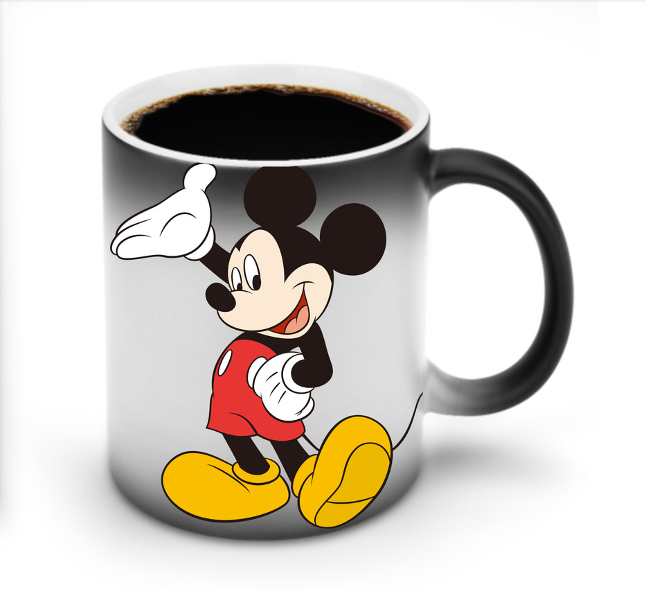 ミッキーマウス Mickey Mouse 温度変色マグカップ
