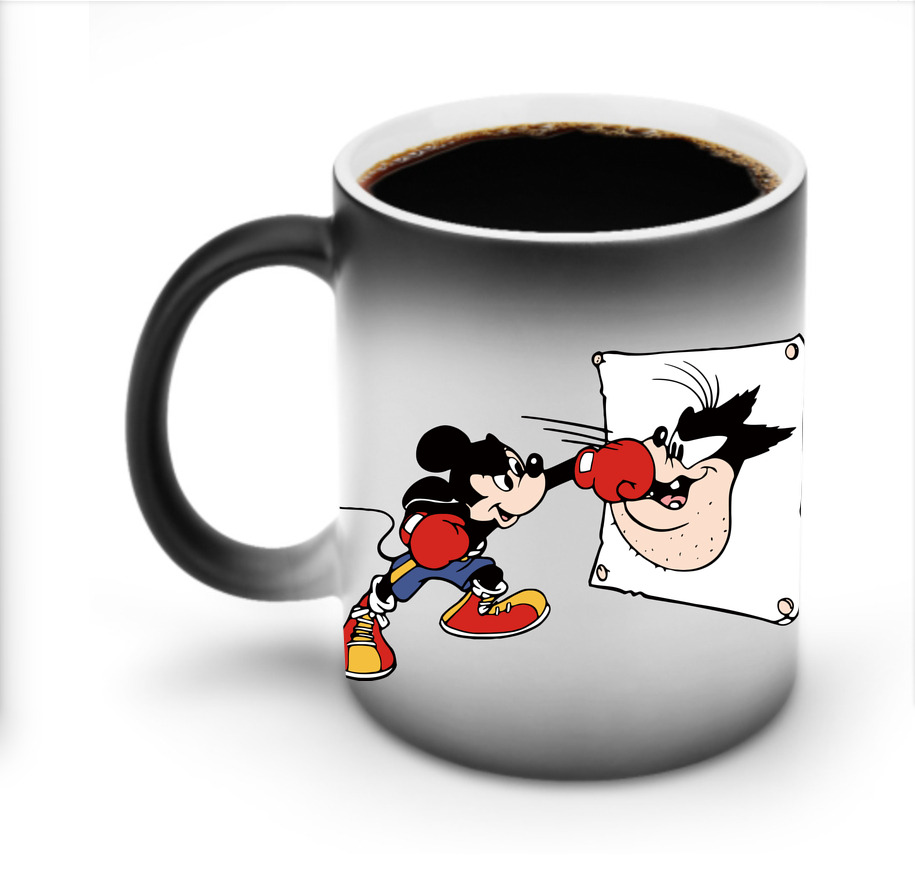 ミッキーマウス Mickey Mouse 温度変色マグカップ