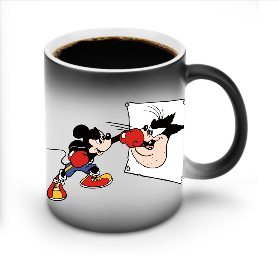 ミッキーマウス Mickey Mouse 温度変色マグカップ
