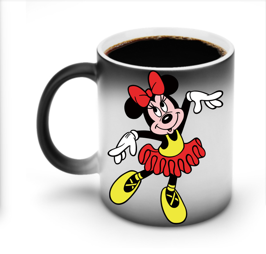 ミッキーマウス Mickey Mouse 温度変色マグカップ