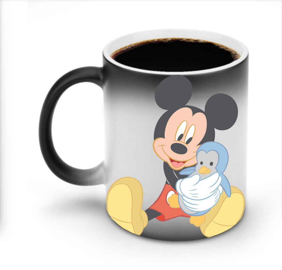 ミッキーマウス Mickey Mouse 温度変色マグカップ