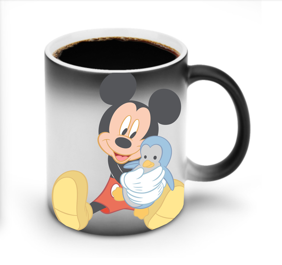 ミッキーマウス Mickey Mouse 温度変色マグカップ