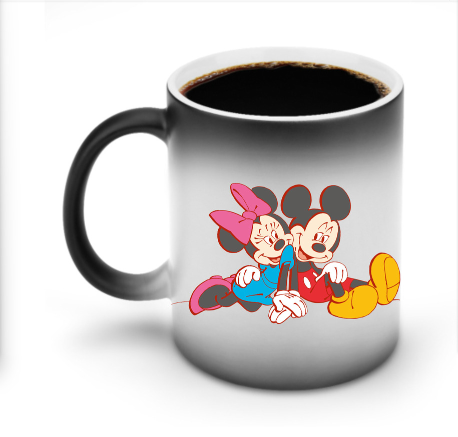 ミッキーマウス Mickey Mouse 温度変色マグカップ