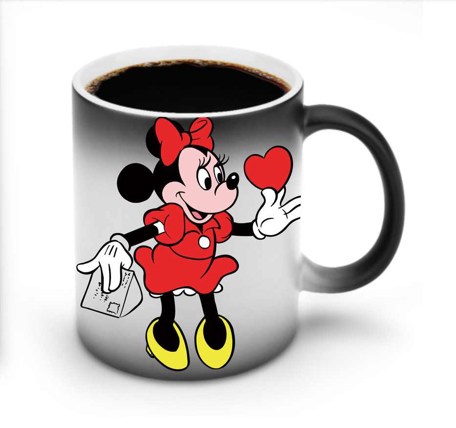 ミッキーマウス Mickey Mouse 温度変色マグカップ