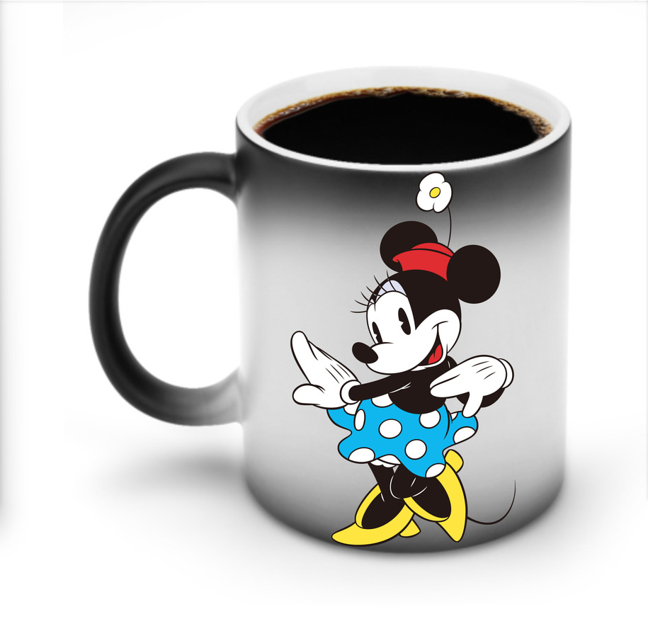 ミッキーマウス Mickey Mouse 温度変色マグカップ