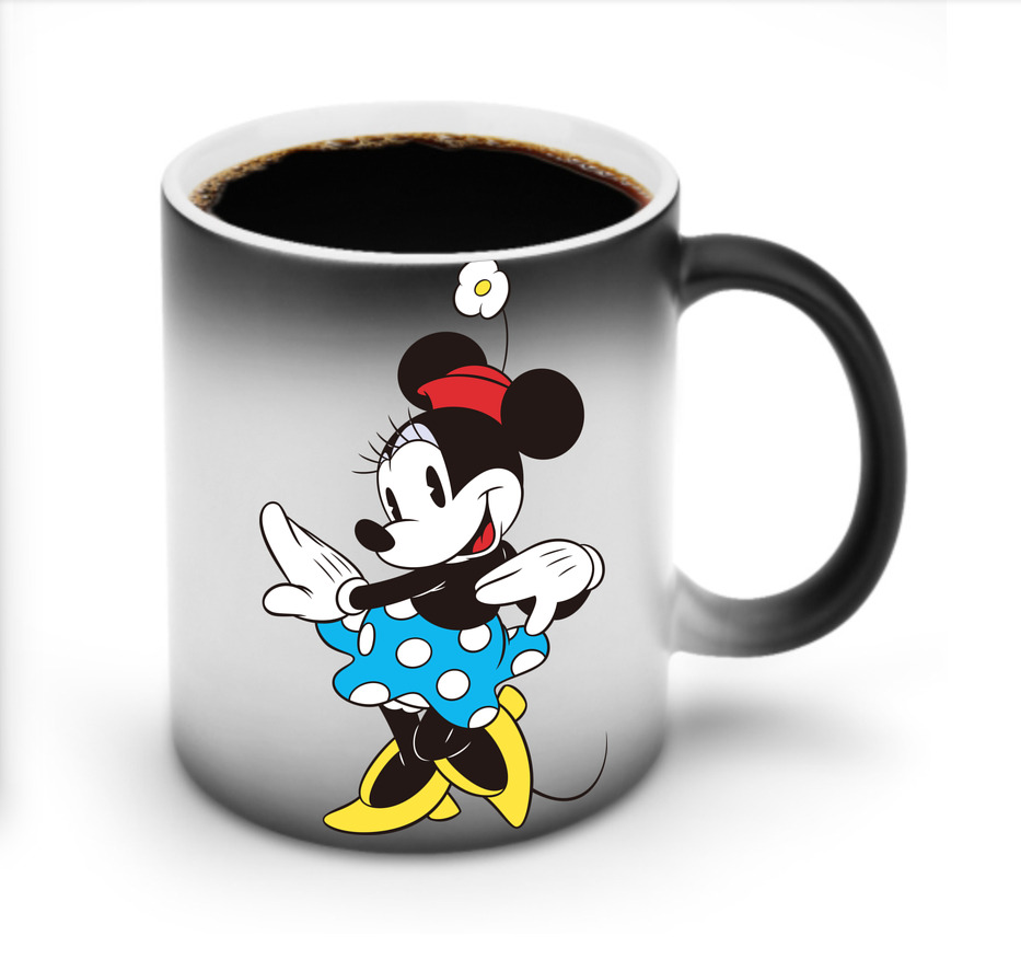 ミッキーマウス Mickey Mouse 温度変色マグカップ