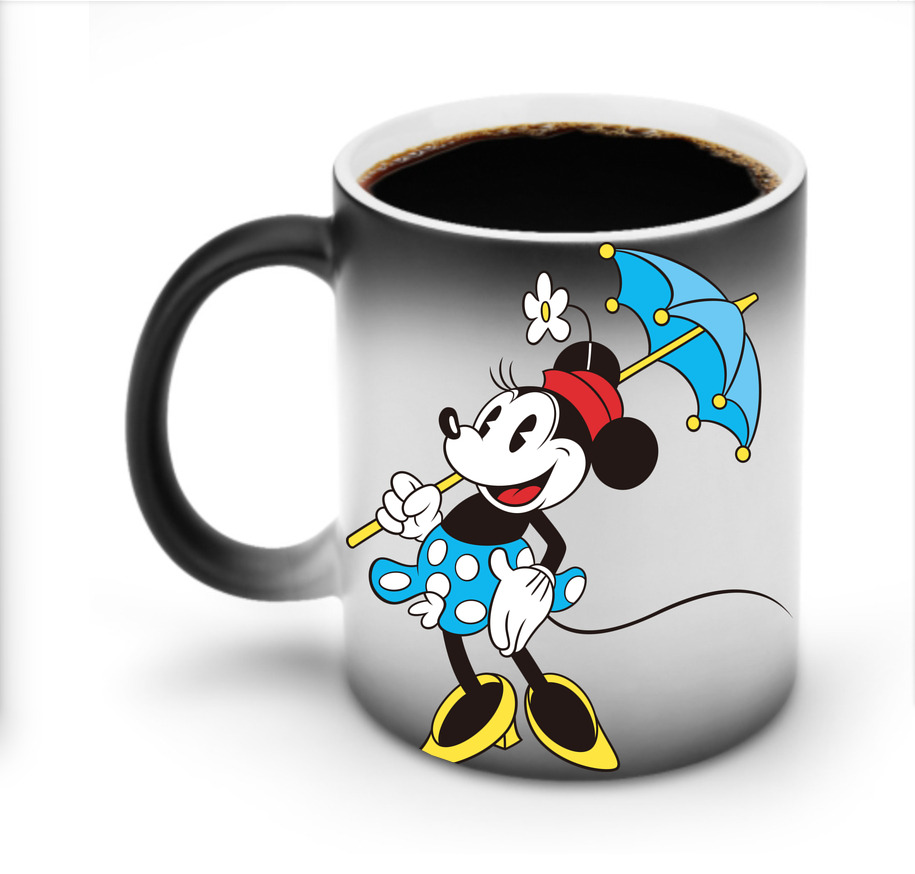 ミッキーマウス Mickey Mouse 温度変色マグカップ