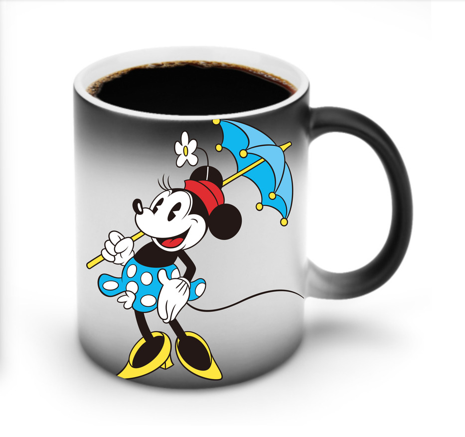 ミッキーマウス Mickey Mouse 温度変色マグカップ