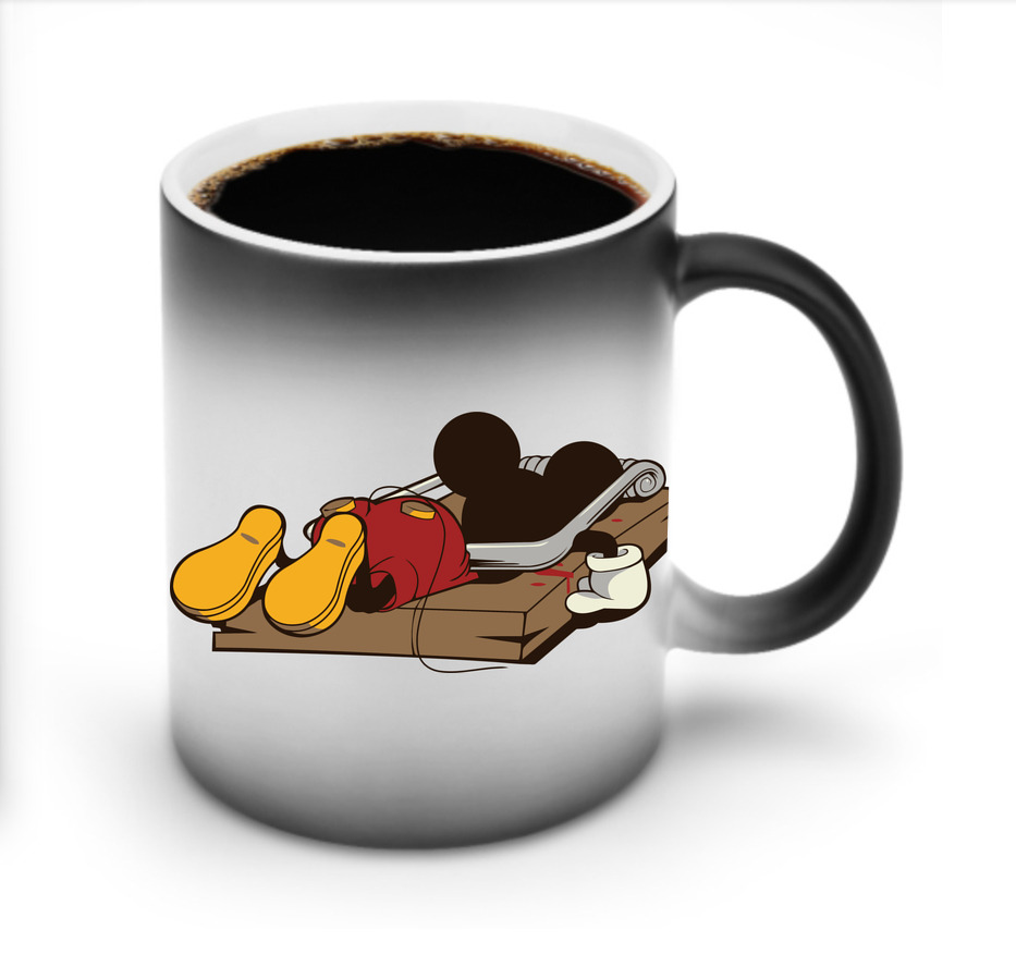 ミッキーマウス Mickey Mouse 温度変色マグカップ