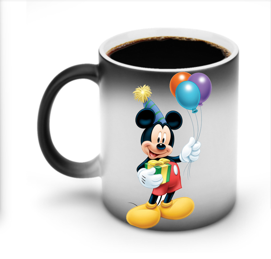 ミッキーマウス Mickey Mouse 温度変色マグカップ