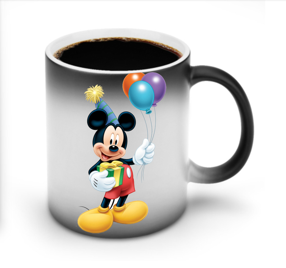 ミッキーマウス Mickey Mouse 温度変色マグカップ