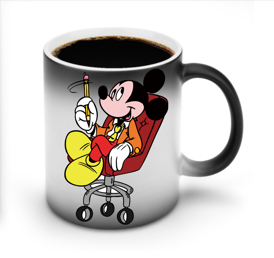 ミッキーマウス Mickey Mouse 温度変色マグカップ