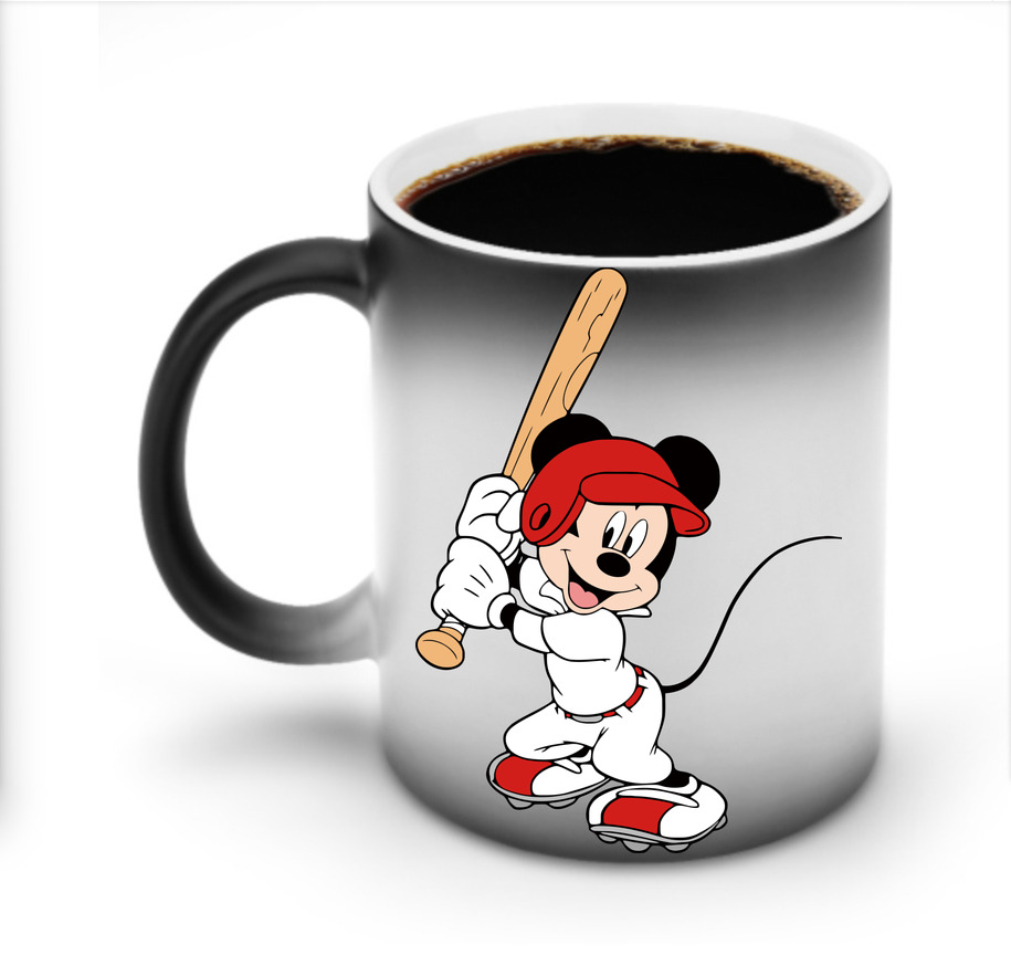 ミッキーマウス Mickey Mouse 温度変色マグカップ