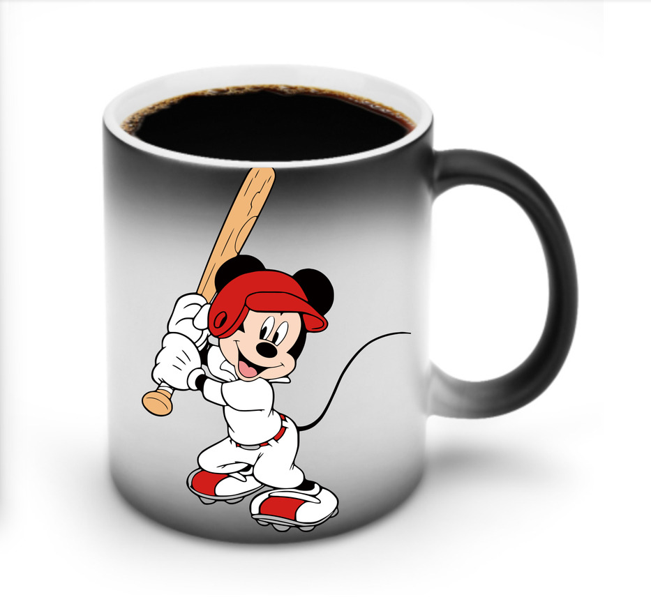 ミッキーマウス Mickey Mouse 温度変色マグカップ