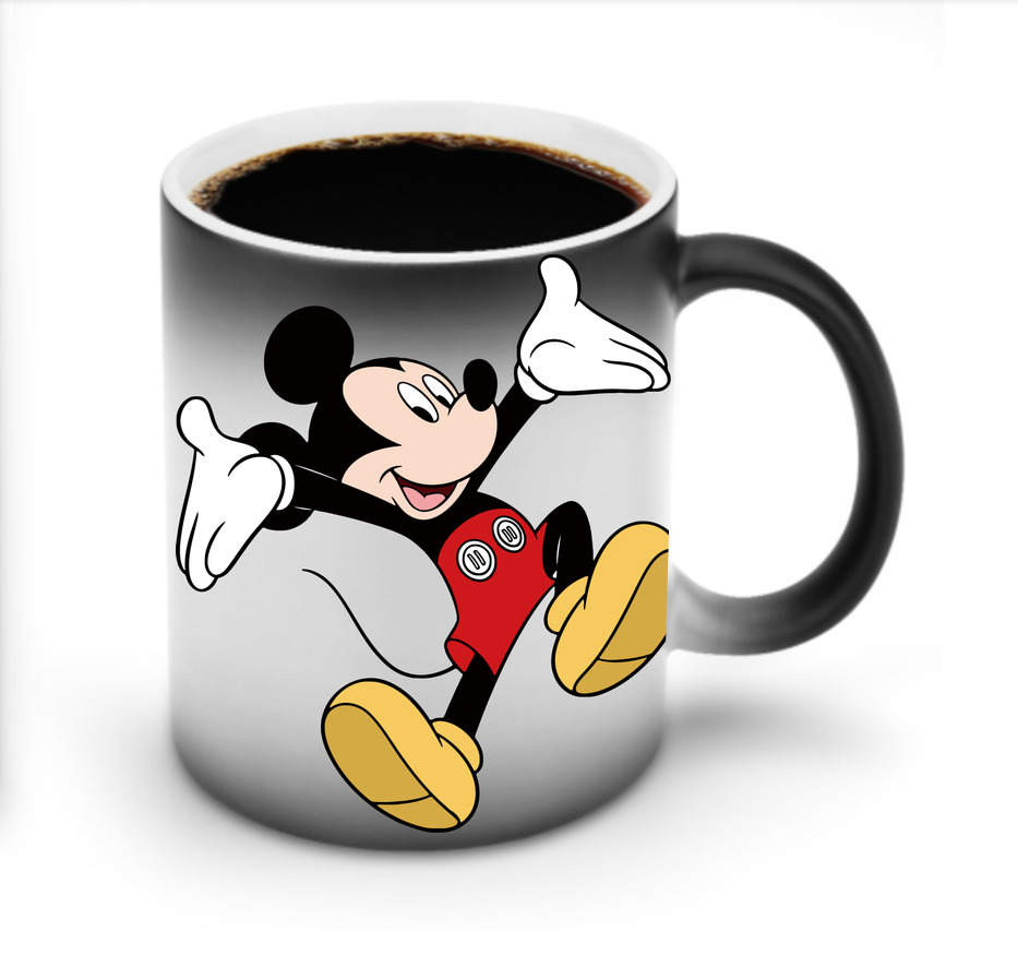 ミッキーマウス Mickey Mouse 温度変色マグカップ