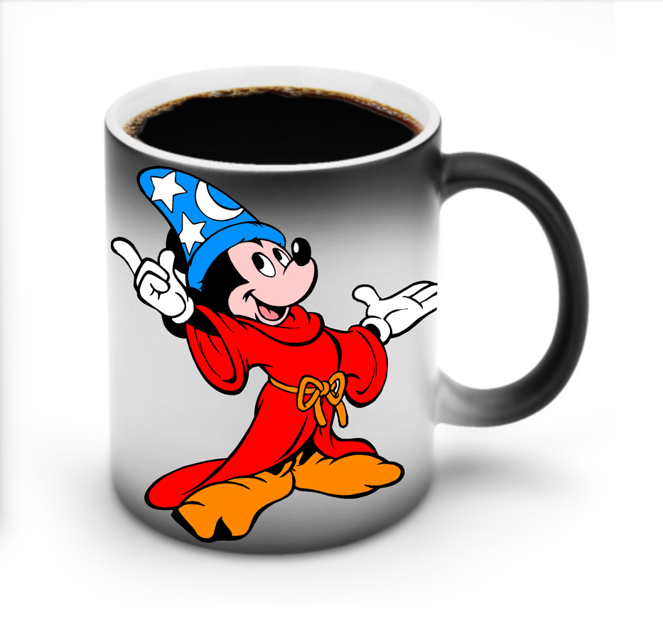 ミッキーマウス Mickey Mouse 温度変色マグカップ