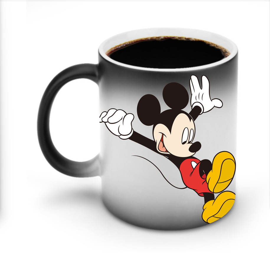 ミッキーマウス Mickey Mouse 温度変色マグカップ