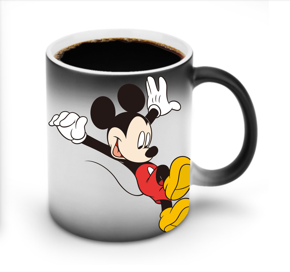 ミッキーマウス Mickey Mouse 温度変色マグカップ