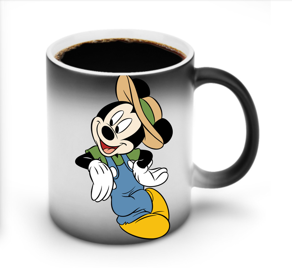 ミッキーマウス Mickey Mouse 温度変色マグカップ