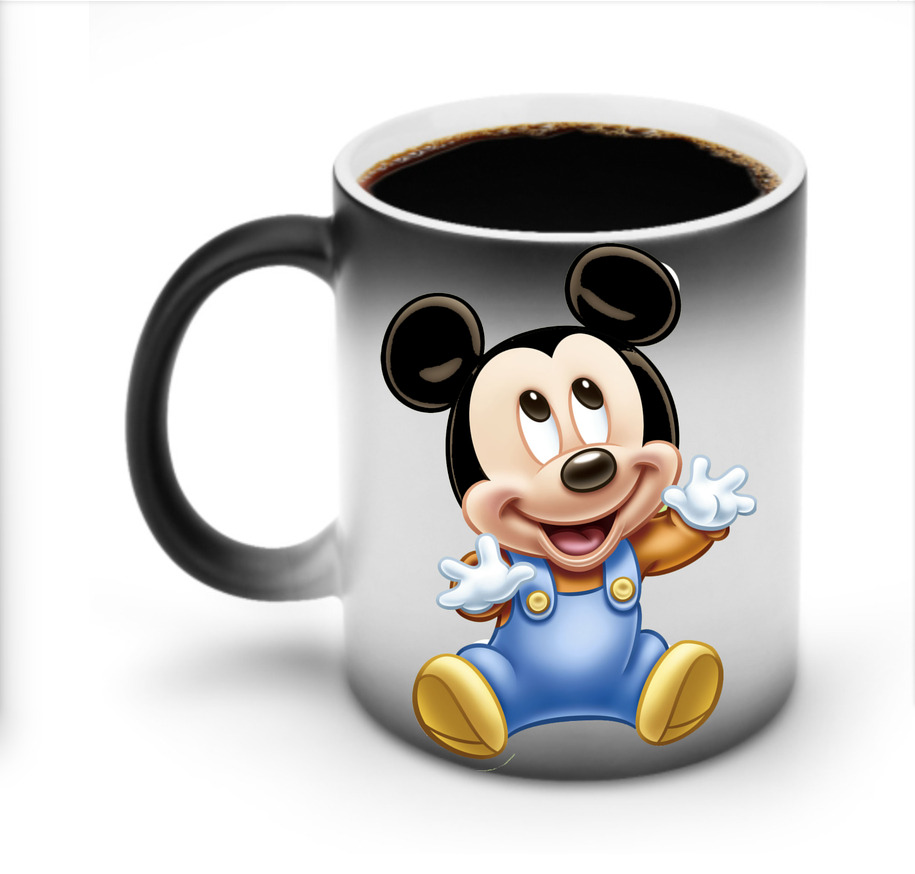 ミッキーマウス Mickey Mouse 温度変色マグカップ