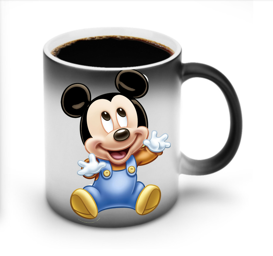 ミッキーマウス Mickey Mouse 温度変色マグカップ