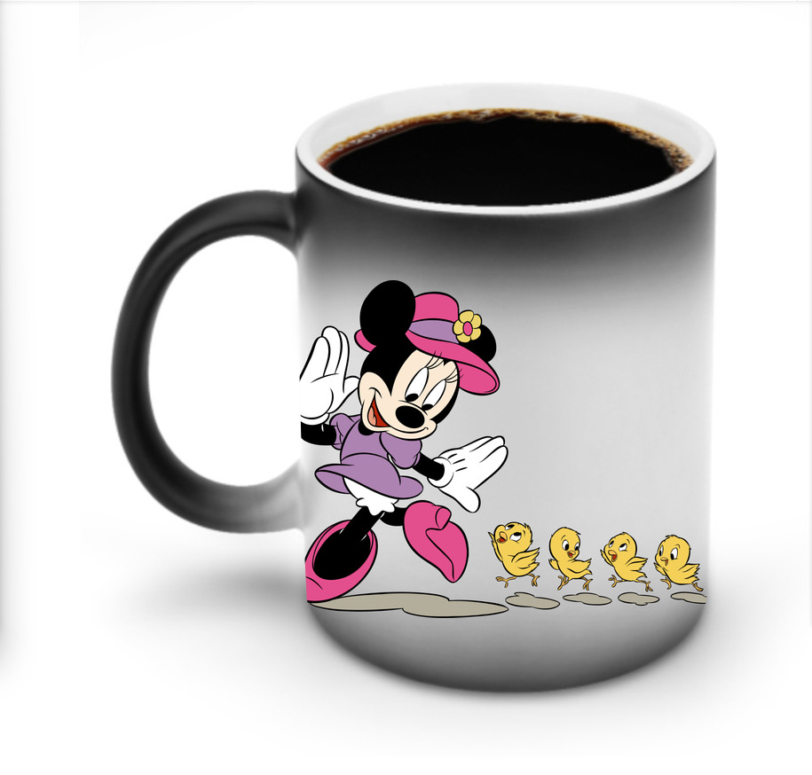 ミッキーマウス Mickey Mouse 温度変色マグカップ