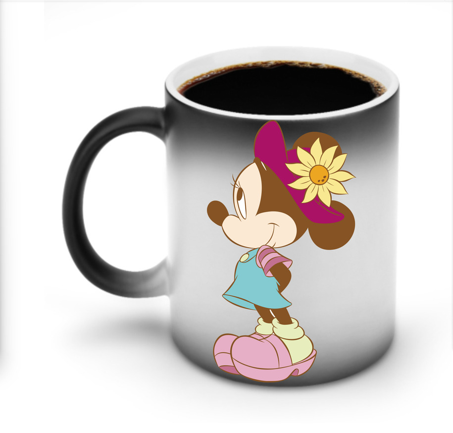 ミッキーマウス Mickey Mouse 温度変色マグカップ