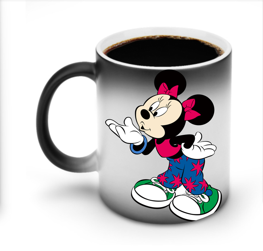 ミッキーマウス Mickey Mouse 温度変色マグカップ
