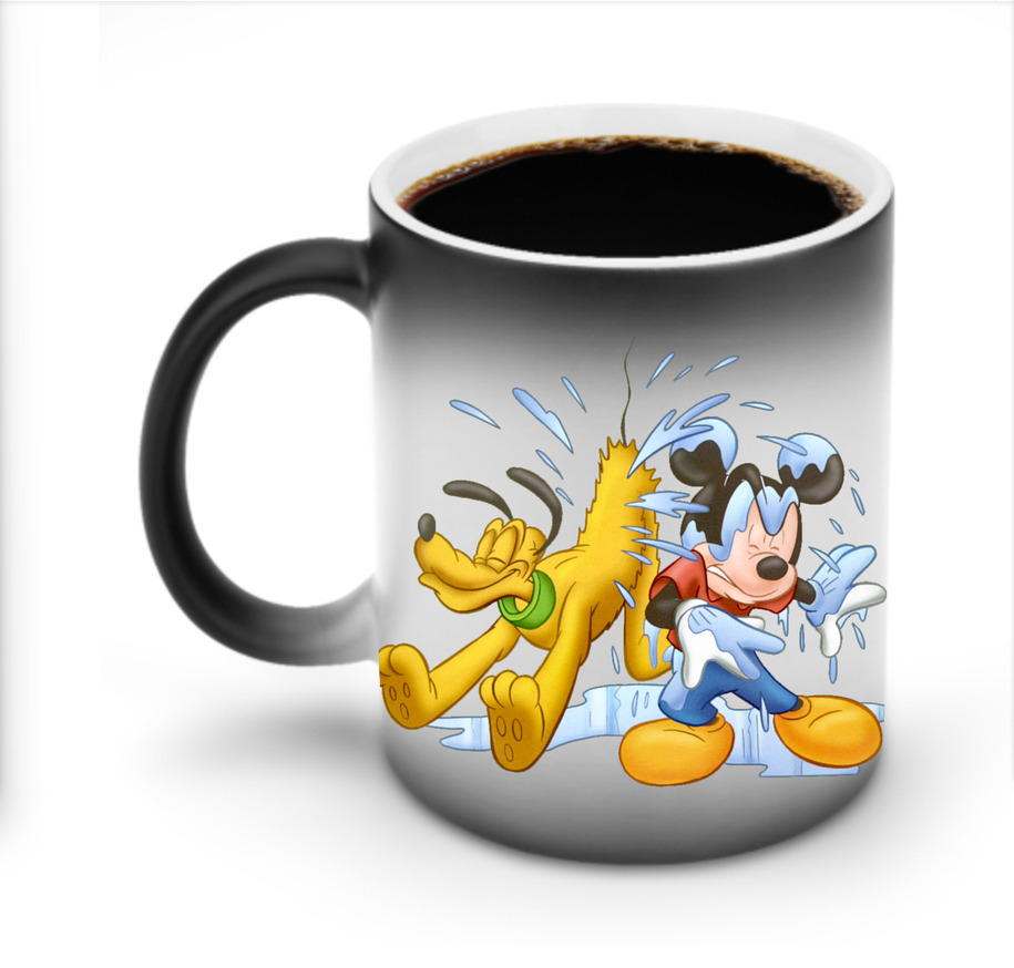 ミッキーマウス Mickey Mouse 温度変色マグカップ