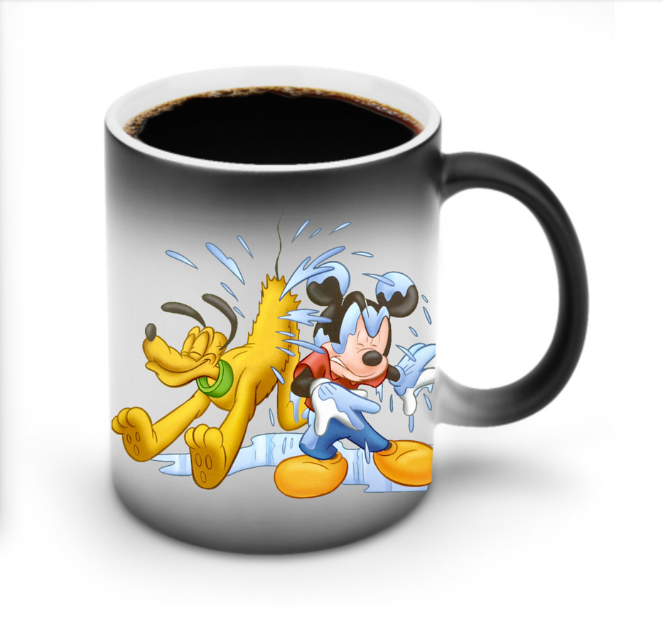 ミッキーマウス Mickey Mouse 温度変色マグカップ