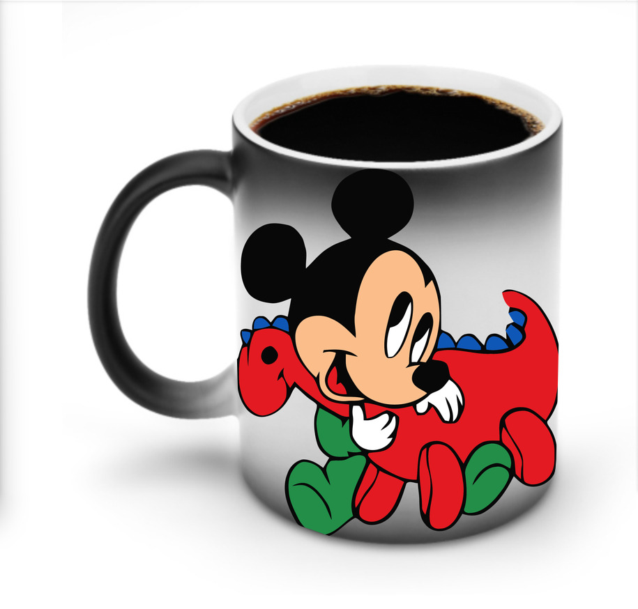 ミッキーマウス Mickey Mouse 温度変色マグカップ