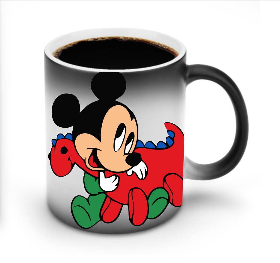 ミッキーマウス Mickey Mouse 温度変色マグカップ