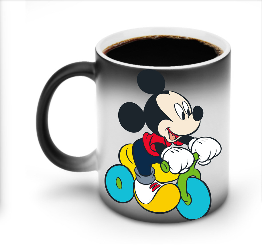 ミッキーマウス Mickey Mouse 温度変色マグカップ