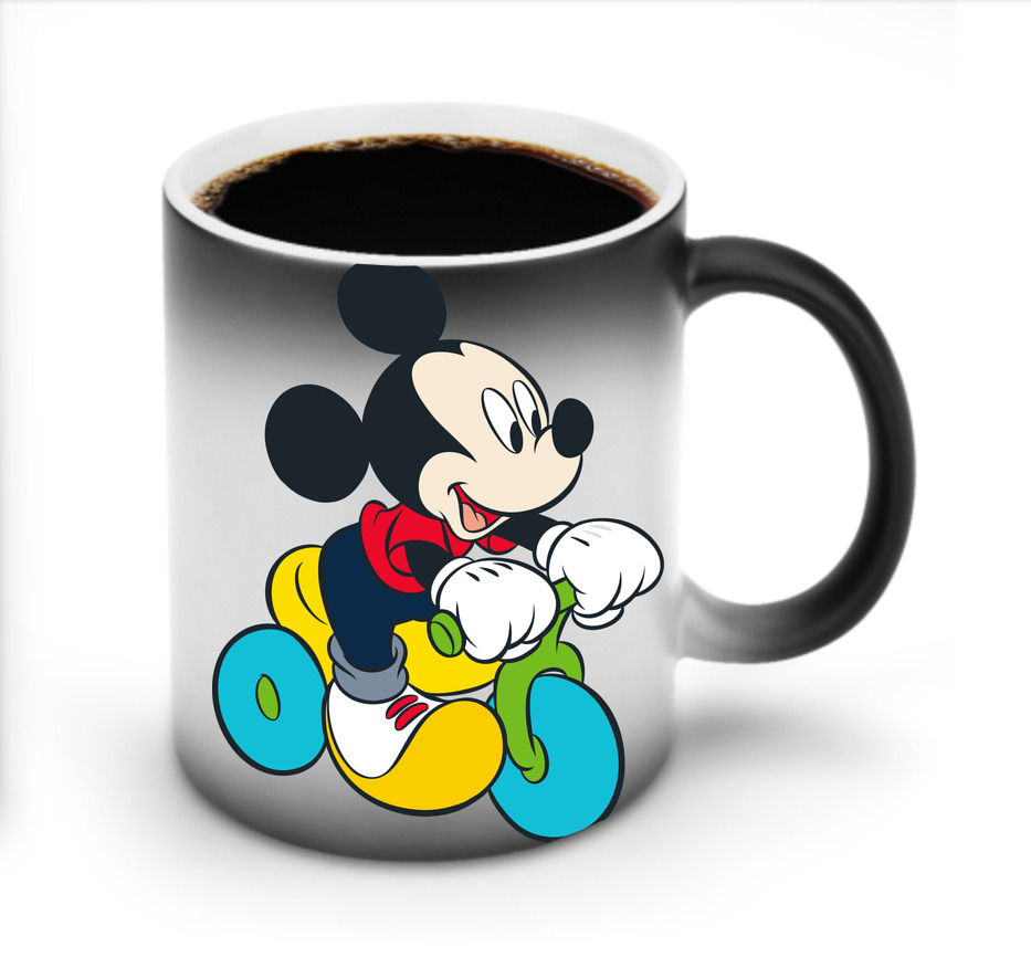 ミッキーマウス Mickey Mouse 温度変色マグカップ