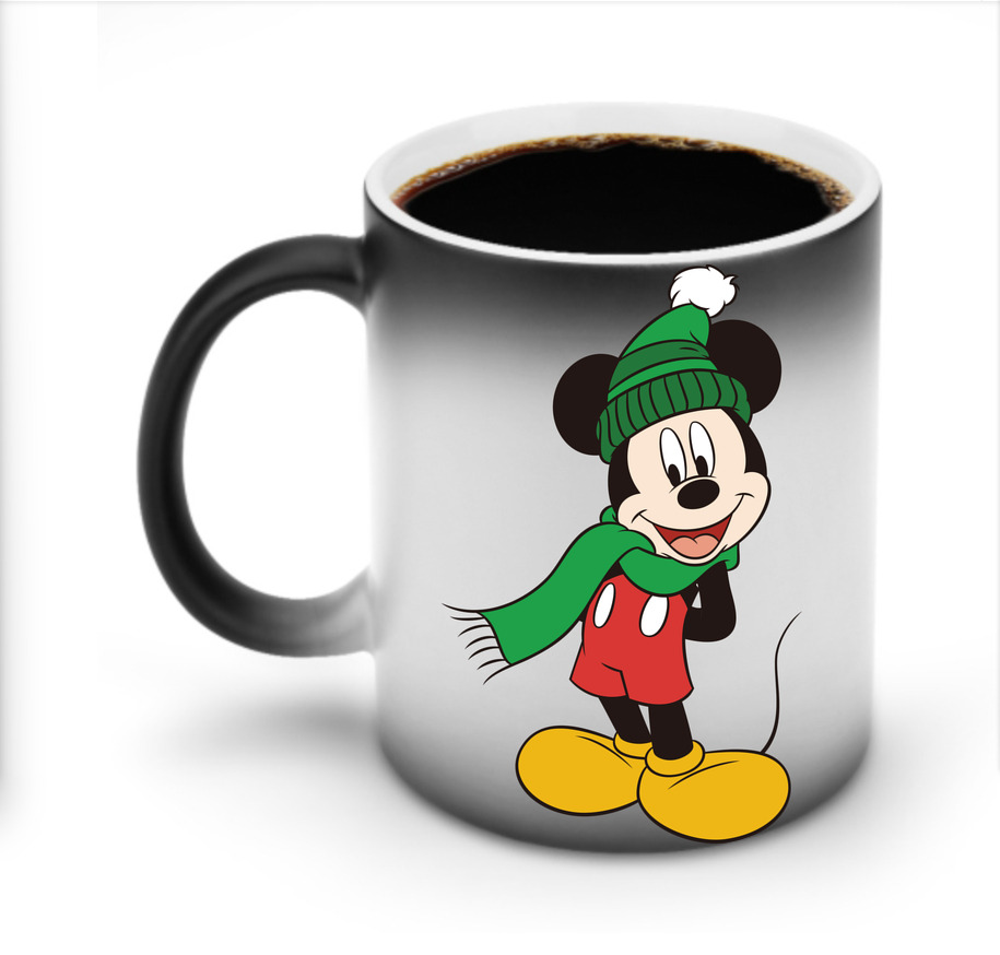 ミッキーマウス Mickey Mouse 温度変色マグカップ