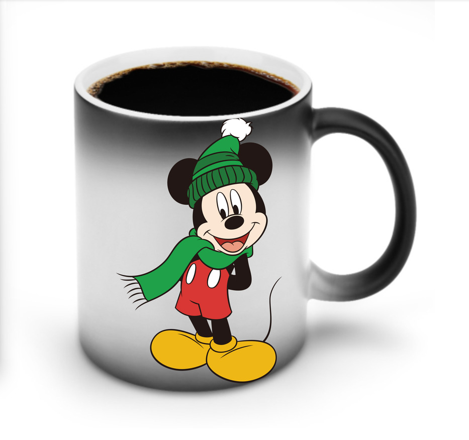 ミッキーマウス Mickey Mouse 温度変色マグカップ