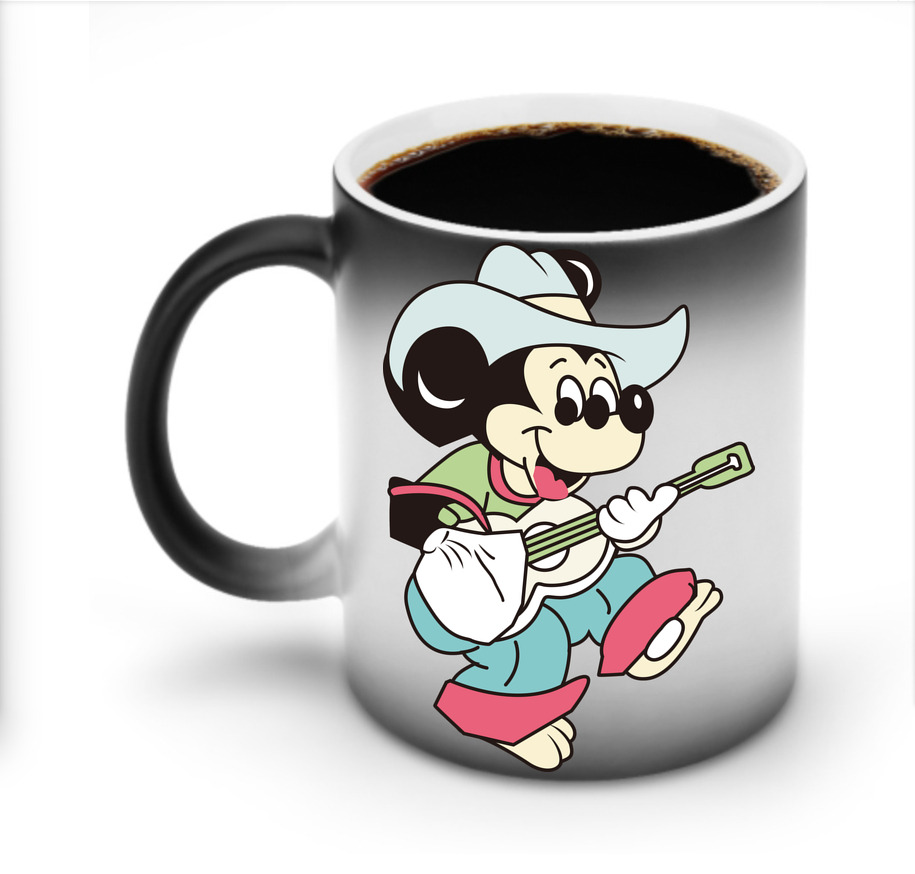ミッキーマウス Mickey Mouse 温度変色マグカップ