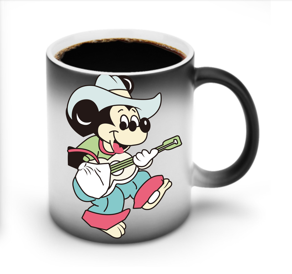 ミッキーマウス Mickey Mouse 温度変色マグカップ