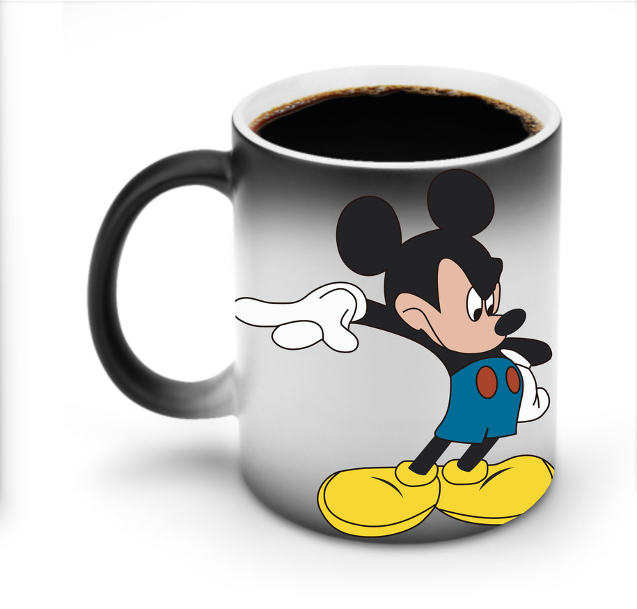 ミッキーマウス Mickey Mouse 温度変色マグカップ