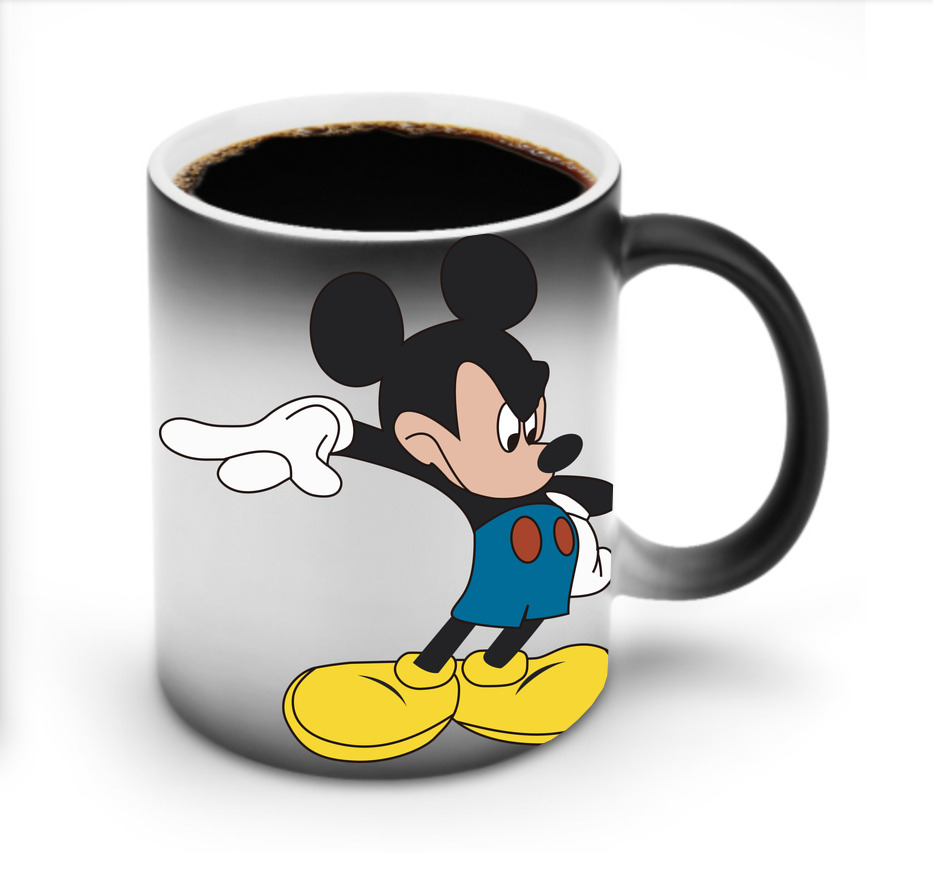 ミッキーマウス Mickey Mouse 温度変色マグカップ