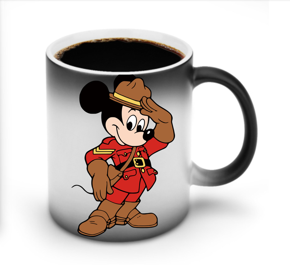 ミッキーマウス Mickey Mouse 温度変色マグカップ