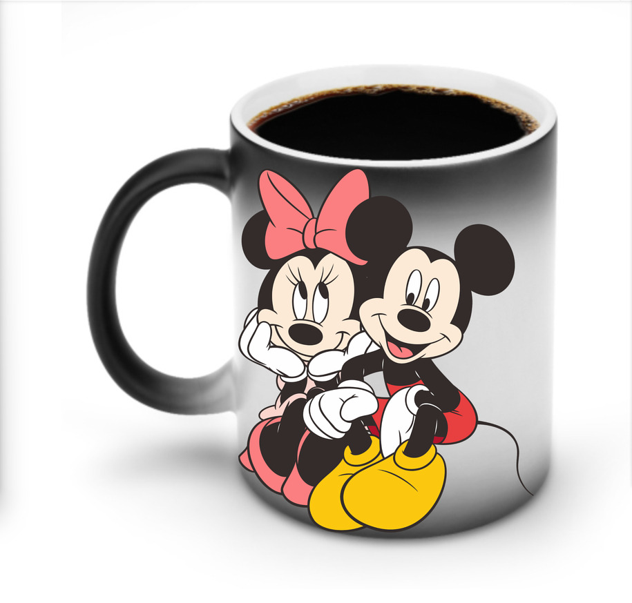 ミッキーマウス Mickey Mouse 温度変色マグカップ