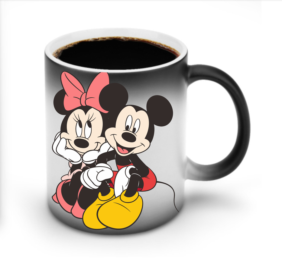 ミッキーマウス Mickey Mouse 温度変色マグカップ