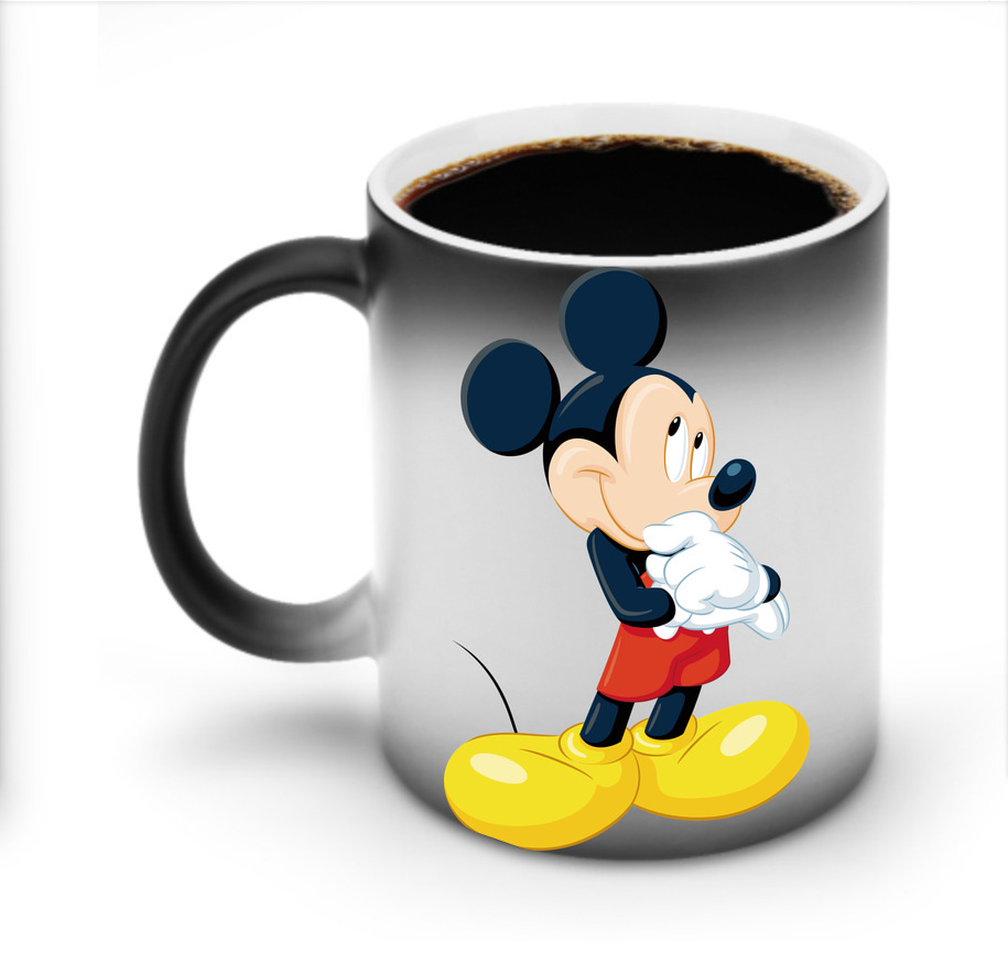 ミッキーマウス Mickey Mouse 温度変色マグカップ