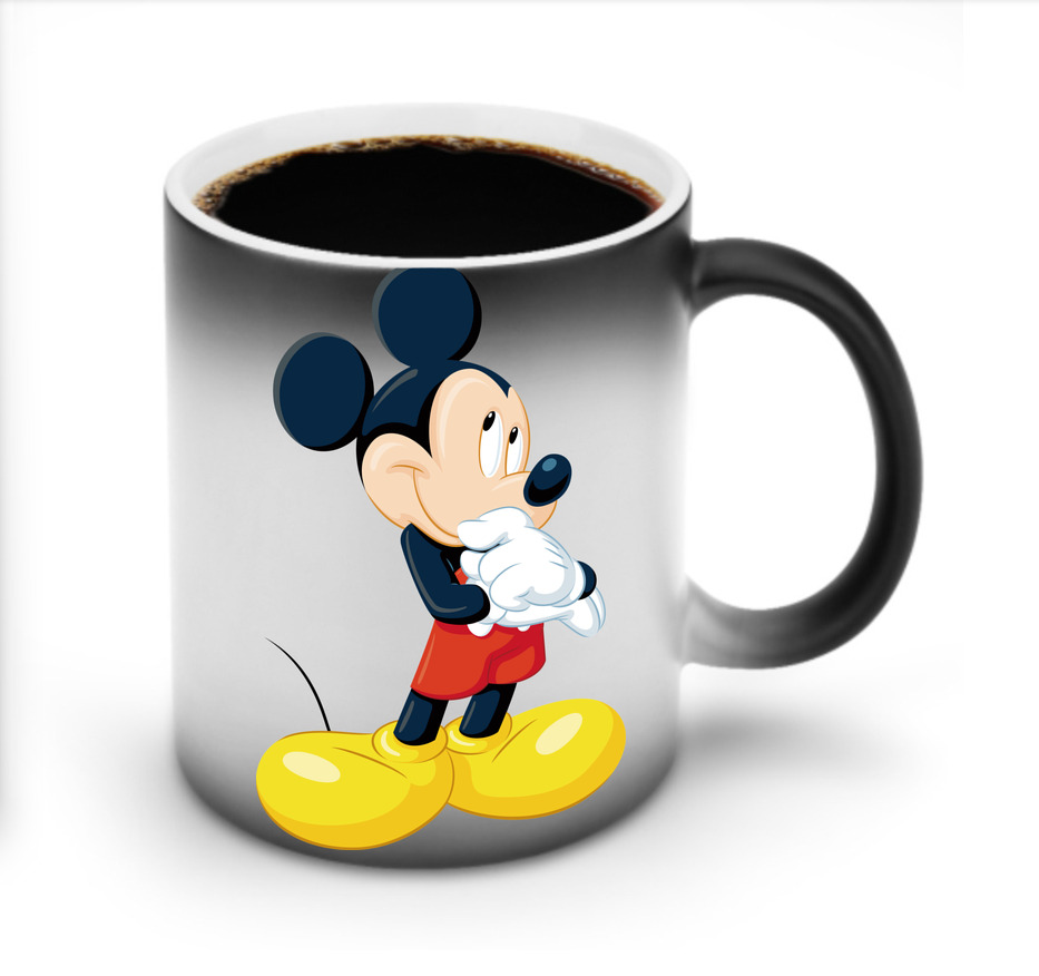 ミッキーマウス Mickey Mouse 温度変色マグカップ