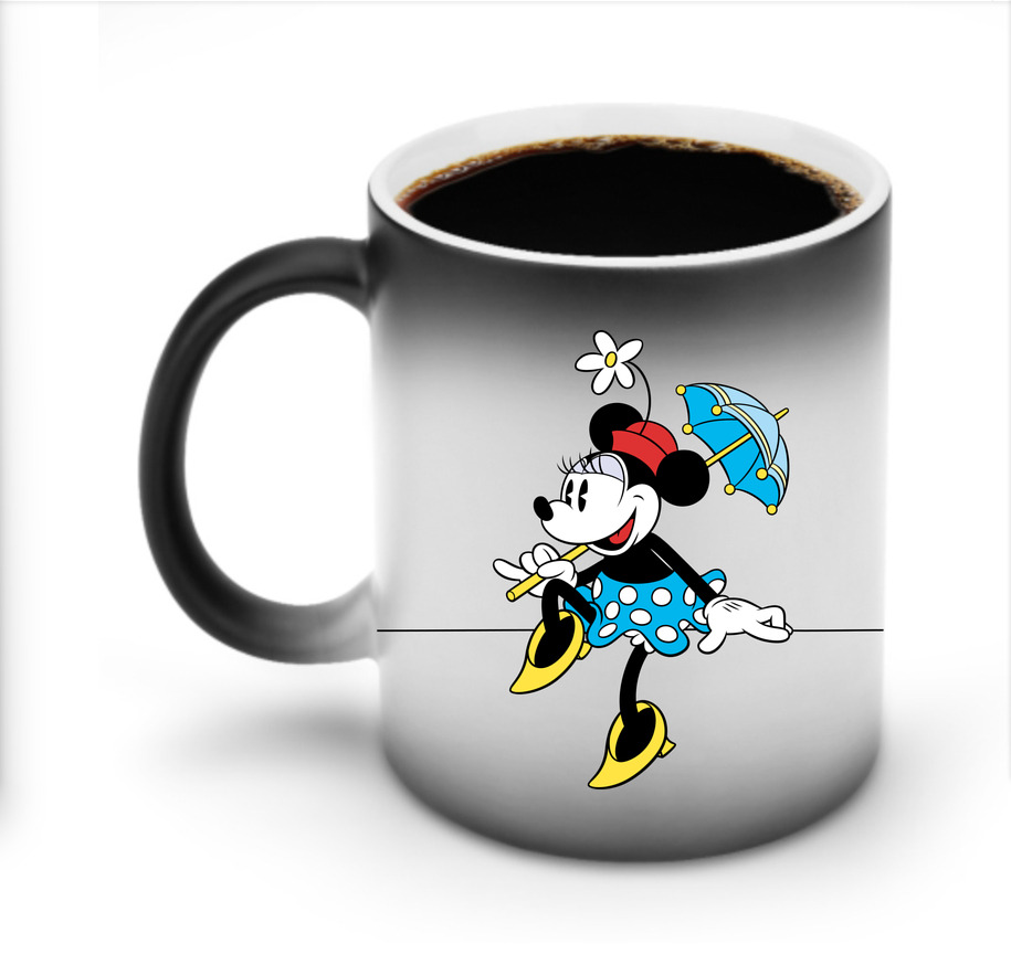 ミッキーマウス Mickey Mouse 温度変色マグカップ