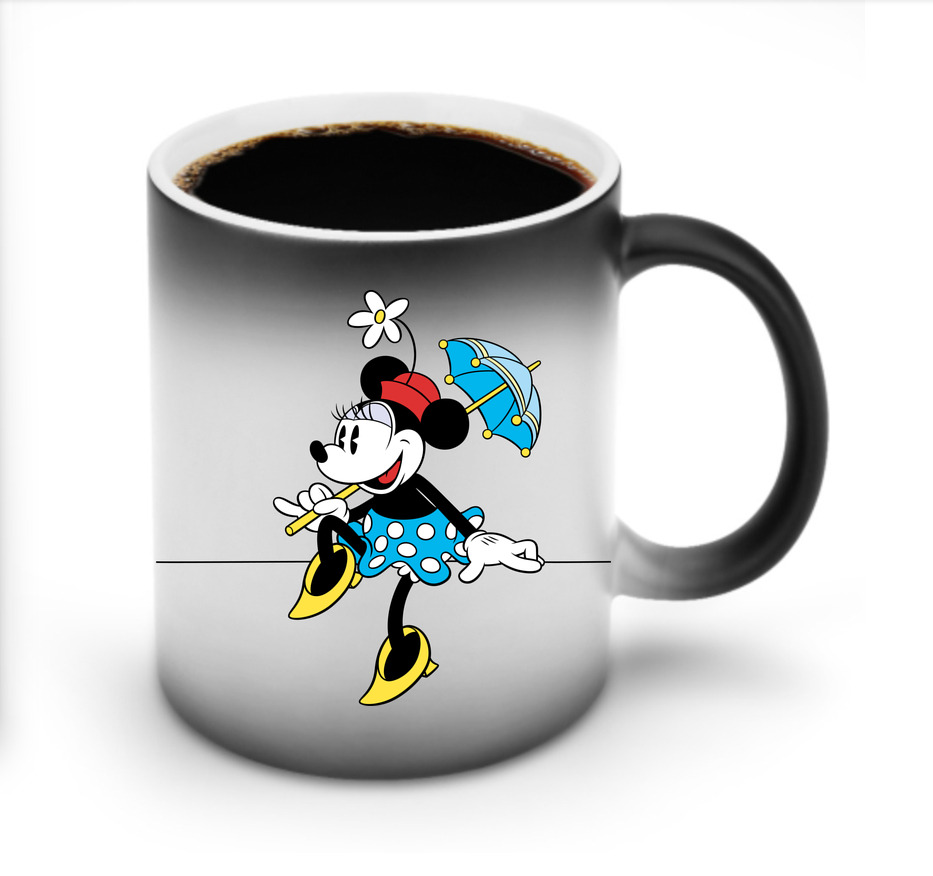 ミッキーマウス Mickey Mouse 温度変色マグカップ