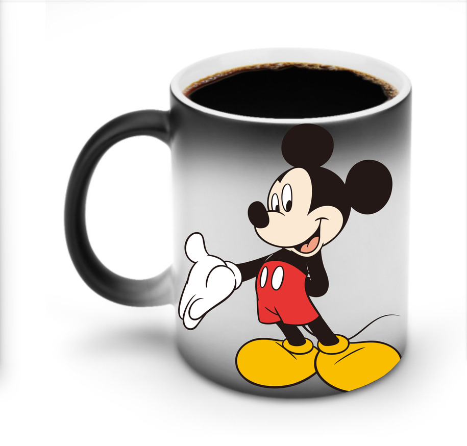 ミッキーマウス Mickey Mouse 温度変色マグカップ